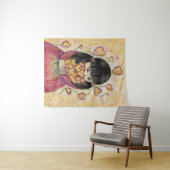 Ansammlung Liebe Hört Kunsttapestry Wand hängen Wandteppich (Beispiel (Horizontal))