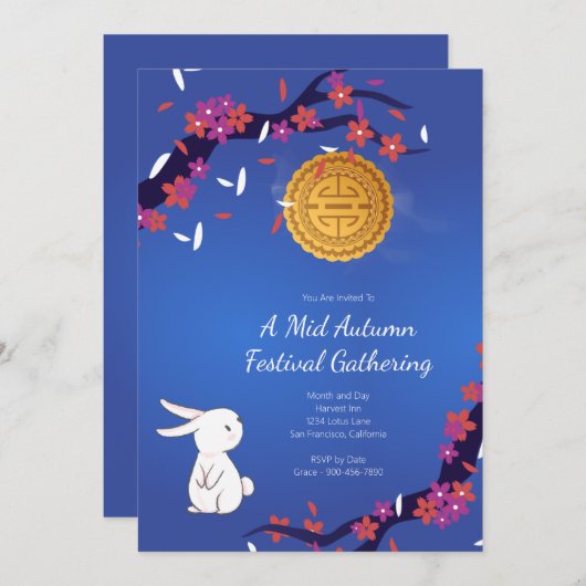 Ansammlung Monte Brè Einladung (Vorne/Hinten)