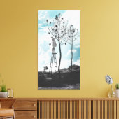 Ansammlung Pine Cones Leinwanddruck (Insitu (Wohnzimmer))