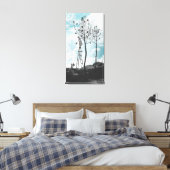 Ansammlung Pine Cones Leinwanddruck (Insitu (Schlafzimmer))