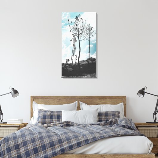 Ansammlung Pine Cones Leinwanddruck (Insitu (Schlafzimmer))