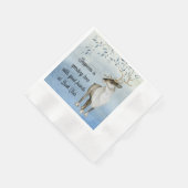 Ansammlung Rentierfreunde Serviette (Ecke)