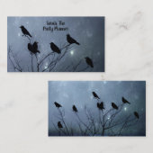 Ansammlung Visitenkarte (Vorne/Hinten)