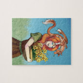 Ansammlung von Blume mit einem Drachen Puzzle (Horizontal)