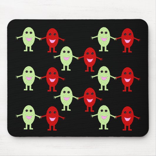Ansammlung von Traubenmousepad Mousepad (Vorne)