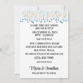 Ansammlung-Waiter-Serie Einladung (Rückseite)