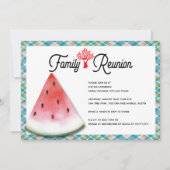 Ansammlung Wiedersehen Picnic Einladung (Vorderseite)