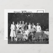 Ansammlung Zar Nicolas, Romanow Postkarte (Vorne/Hinten)