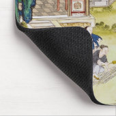 Ansammlungsbambus, zum des Papiers zu machen Mousepad (Ecke)