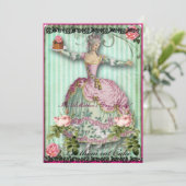 Ansammlungseinladung Mys Mutter Tages Einladung (Stehend Vorderseite)