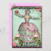 Ansammlungseinladung Mys Mutter Tages Einladung (Vorne/Hinten)