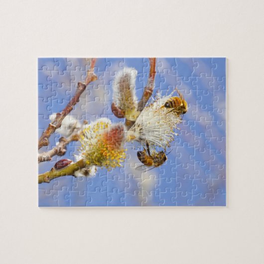 Ansammlungsnektar mit zwei glücklicher puzzle (Horizontal)