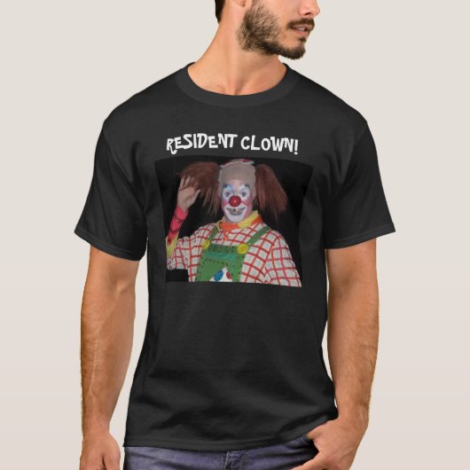 ANSÄSSIGER CLOWN T-Shirt (Vorderseite)