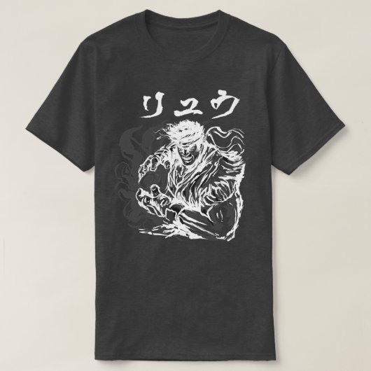 Ansatsuken Warrior Shadow T-Shirt (Design vorne)