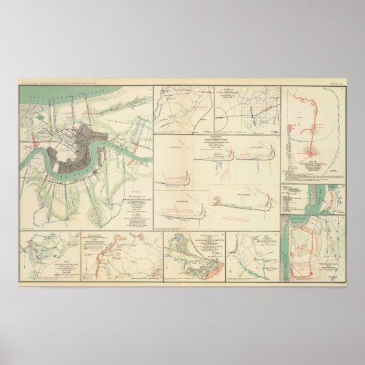 Ansätze nach New Orleans Poster (Vorne)