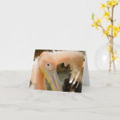 Anschauen der Pelikanmerkarte Karte (Gelbe Blume)