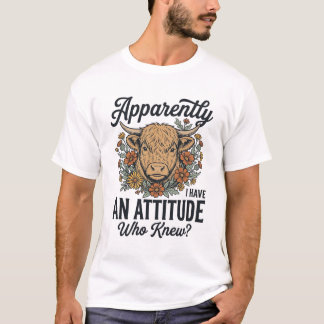 Anscheinend habe ich ein Highland-Kuh-Shirt mit ei T-Shirt