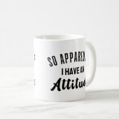 Anscheinend habe ich eine Einstellung Kaffeetasse (VorderseiteRechts)