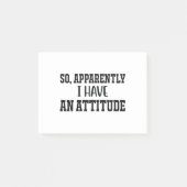 Anscheinend habe ich eine Einstellung Post-it Klebezettel (Vorderseite)