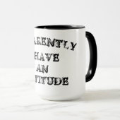 Anscheinend habe ich eine Einstellung Tasse (VorderseiteRechts)