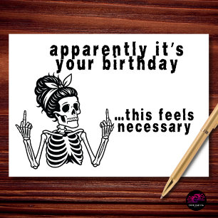 Anscheinend hast du Geburtstag. Das hier scheint n Karte