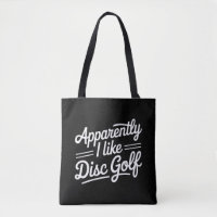 Anscheinend mag ich Disc Golf Lustiger Golfliebhab