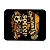 Anscheinend mag ich Fußball Magnet (Horizontal)