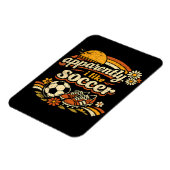 Anscheinend mag ich Fußball Magnet (Linke Seite)