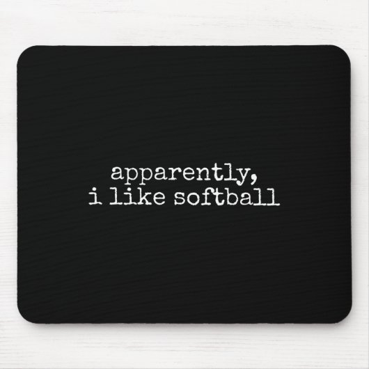 Anscheinend mag ich Softll  Mousepad (Vorne)