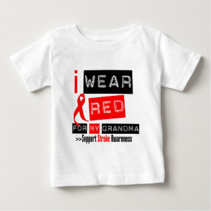 Anschlag-Bewusstsein trage ich rotes Band für Baby T-shirt