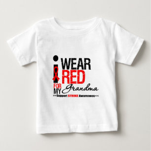 Anschlag-Bewusstsein trage ich rotes Band für Baby T-shirt
