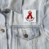 Anschlag BLUMEN-BAND 1 Button (Beispiel)