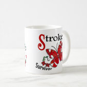 Anschlag des Überlebend-6 Kaffeetasse (VorderseiteRechts)