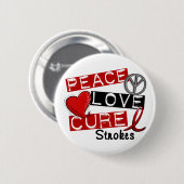 Anschlag FRIEDENSLiebe-HEILUNG 1 Button (Vorne & Hinten)