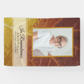 Anschläge auf das Herbstleaf anlässlich der Beerdi Banner (Horizontal)