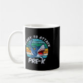 Anschläge auf vorschulischen Hai Kaffeetasse (Links)