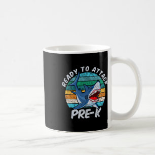 Anschläge auf vorschulischen Hai Kaffeetasse