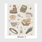 Anschlagkern-Aufkleber Aufkleber (Blatt)