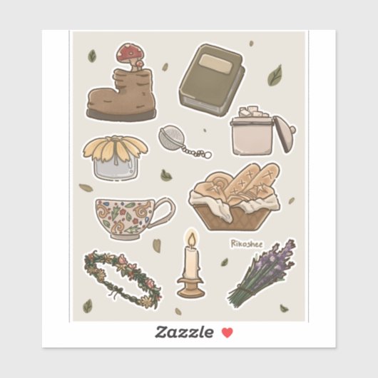 Anschlagkern-Aufkleber Aufkleber (Blatt)