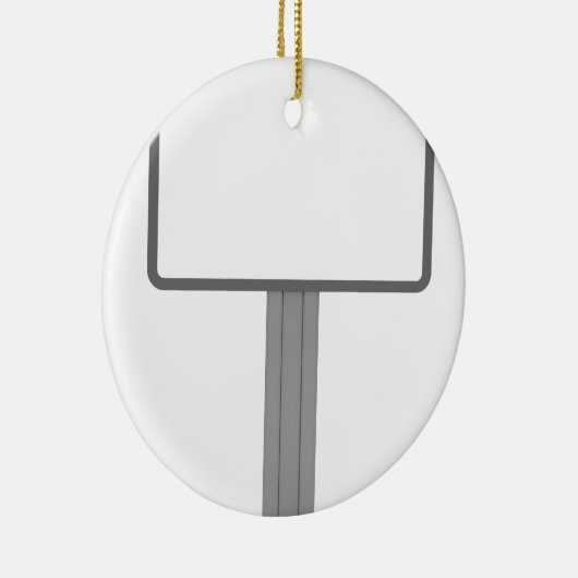 Anschlagtafel Keramikornament (Rechts)