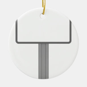 Anschlagtafel Keramikornament