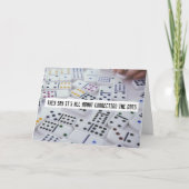 Anschließen der Punkte Karte (Vorderseite)