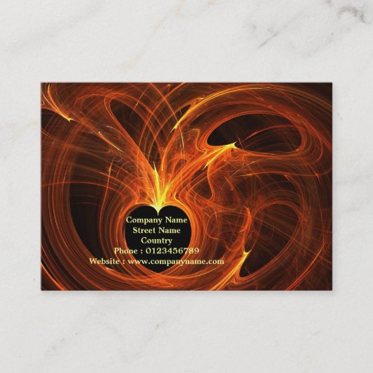 Anschließenherzen Visitenkarte (Vorderseite)