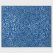 Anschlussschaltung A.b Blue BG Geschenkpapier (Flach)