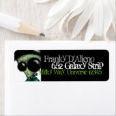 Anschrift Alien Frankenstein Black Olive Green (Insitu)