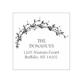 Anschrift der Botanischen Zweigniederlassungen in Gummistempel (Prägung)