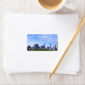 Anschrift der Stadt Chicago/anpassbares Etikett Adressaufkleber (Insitu)