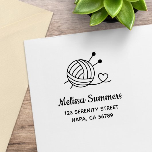 Anschrift des Handwerks des Handwerks Gummistempel