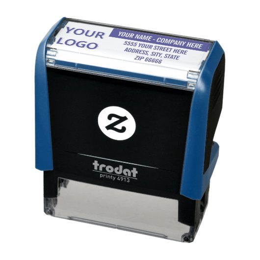 Anschrift des Logos oder Fotos Selbstfarbige Brief Permastempel (Produkt)