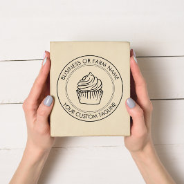 Anschrift des personalisierten Firmennamens Gummistempel